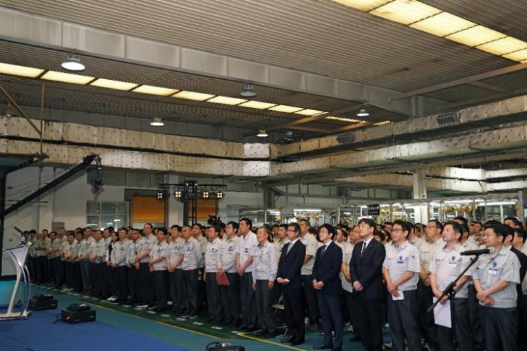 跨越巅峰不止步，续写华章再攀高——唐山松下第150万台焊机下线