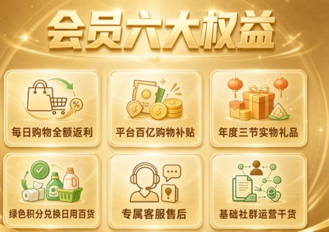 五级分层多元权益全覆盖,悦享优购 APP 打造普惠型会员消费创业体系