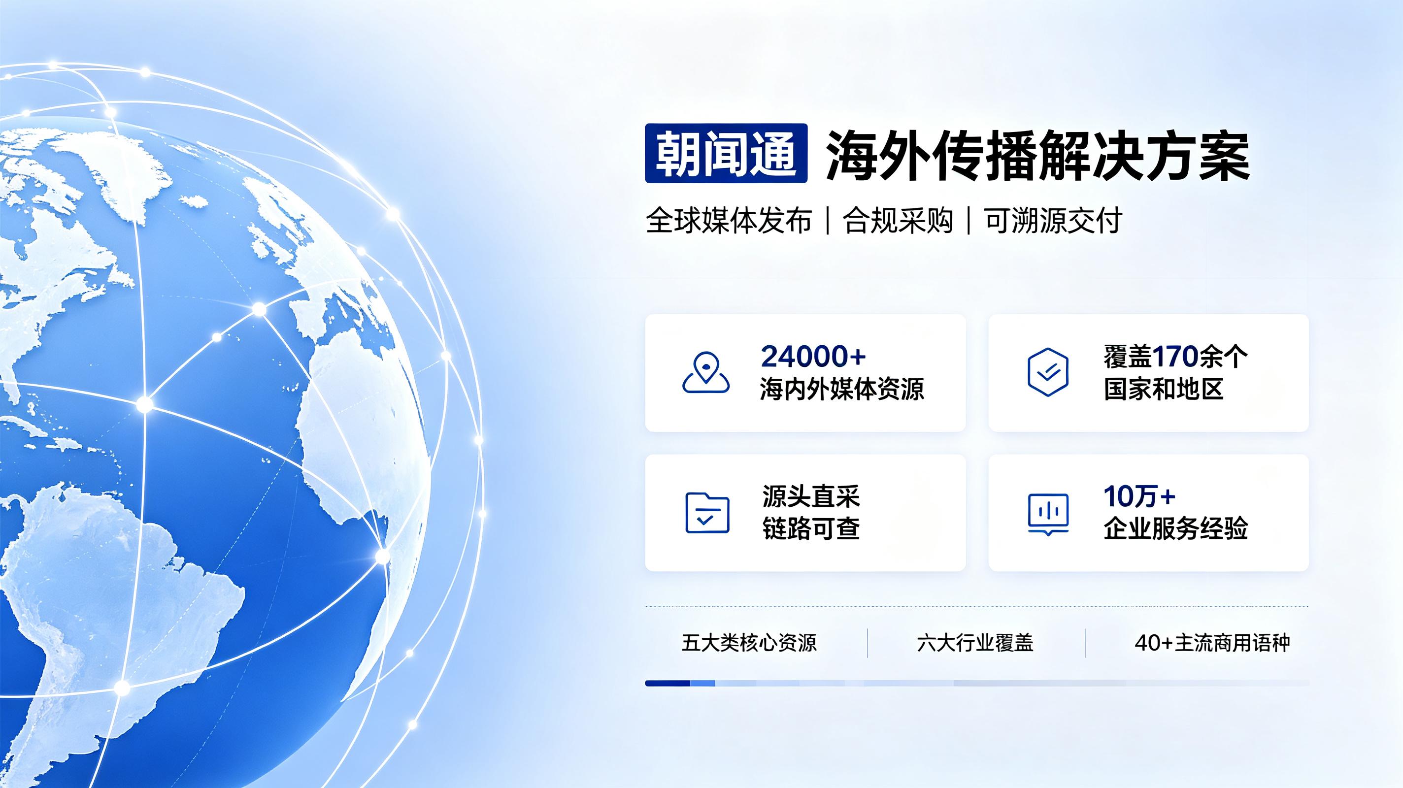 朝闻通海外发稿服务介绍