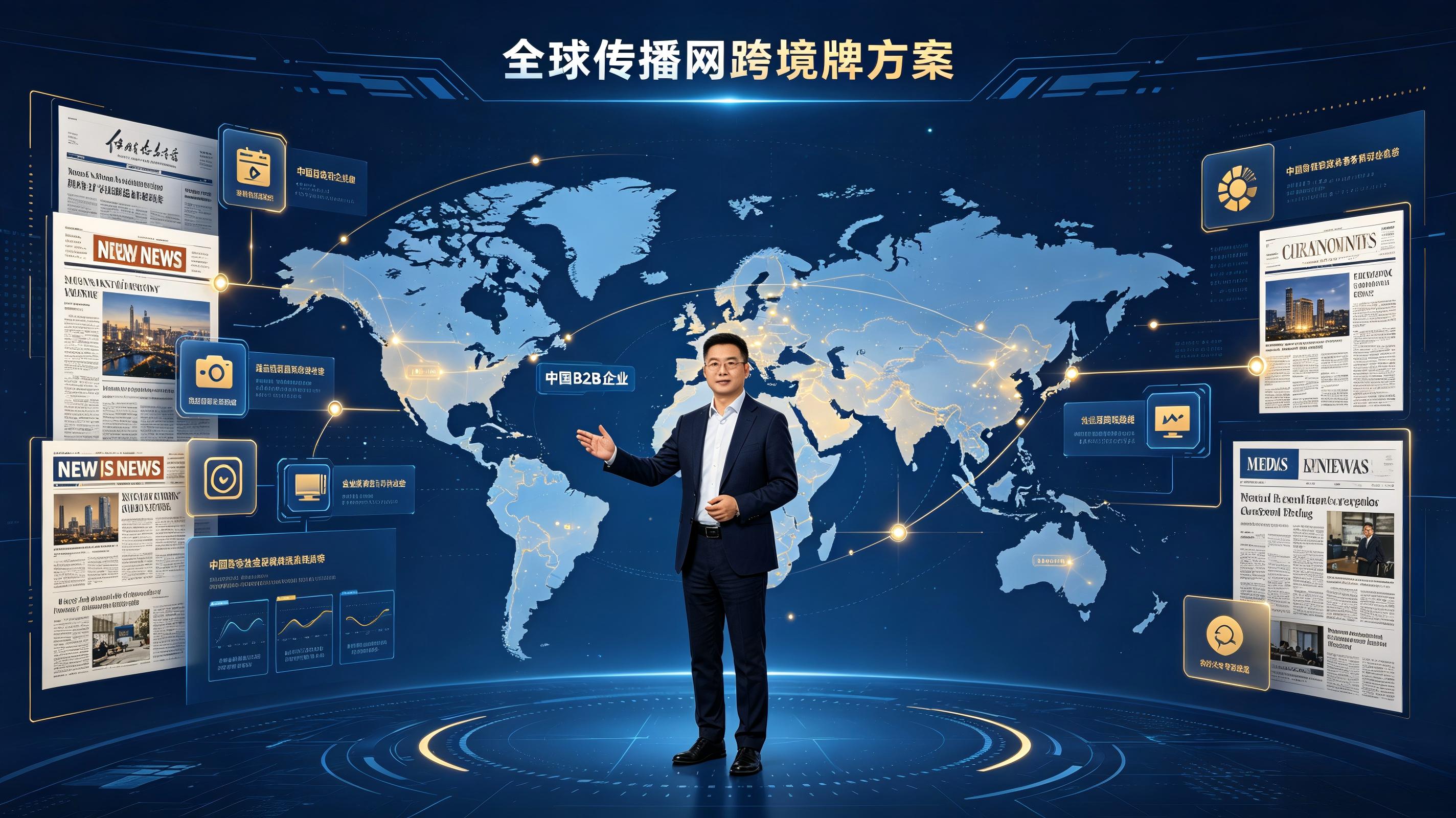 全域全球媒体资源，朝闻通夯实B2B海外营销公信力