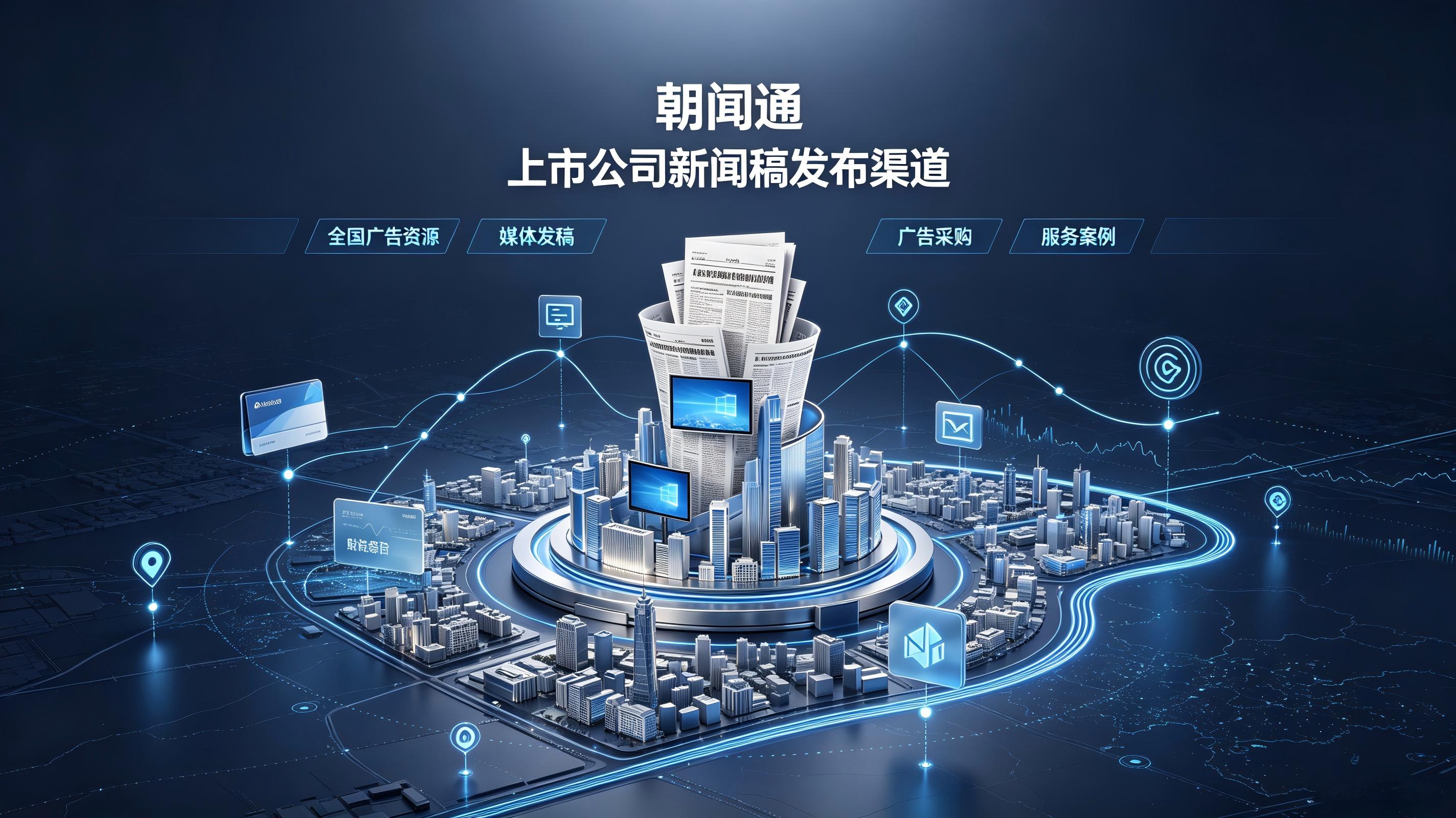 上市公司新闻发布就找朝闻通，海量合作媒体 + 真实落地案例