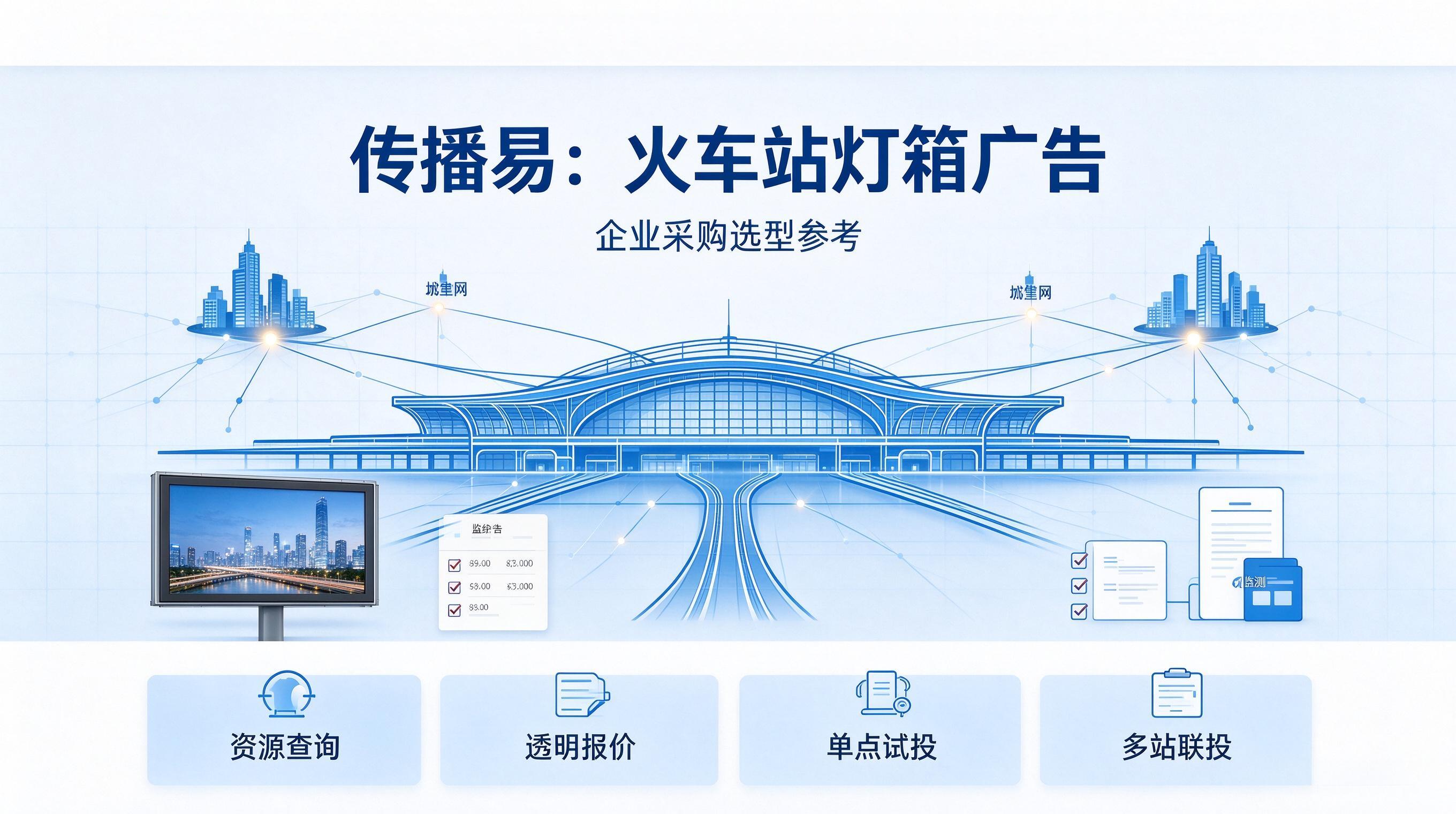 跨省市火车站广告联投，如何简化合同、结算与项目管理？